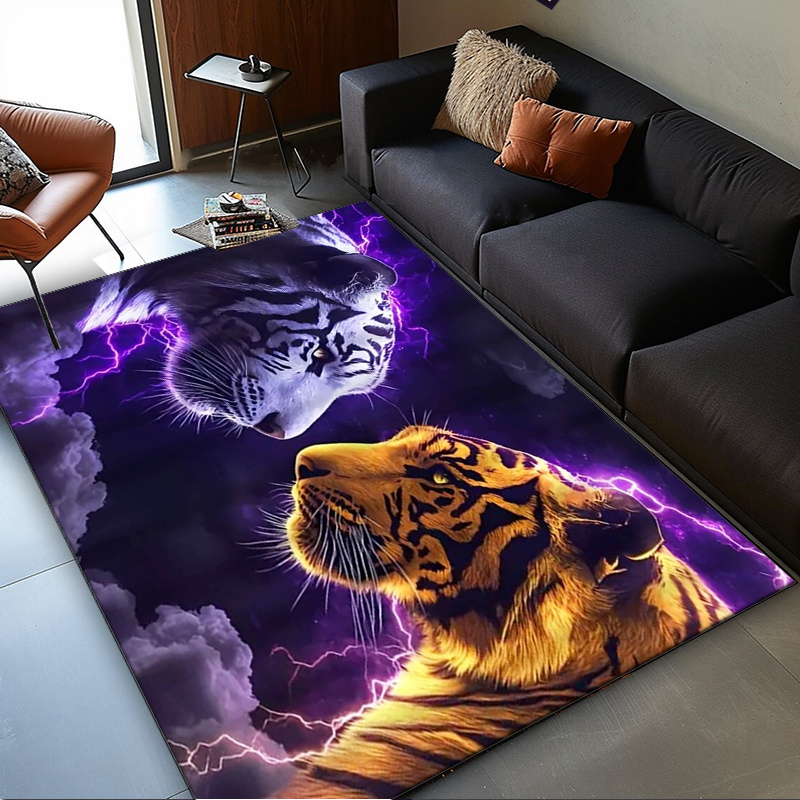 Interior Design Your Room - Dywan z motywem tygrysa z efektami