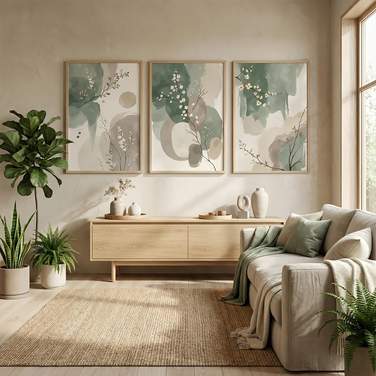 3 szt. Obraz na płótnie w styl – Interior Design Office recenzja i cena