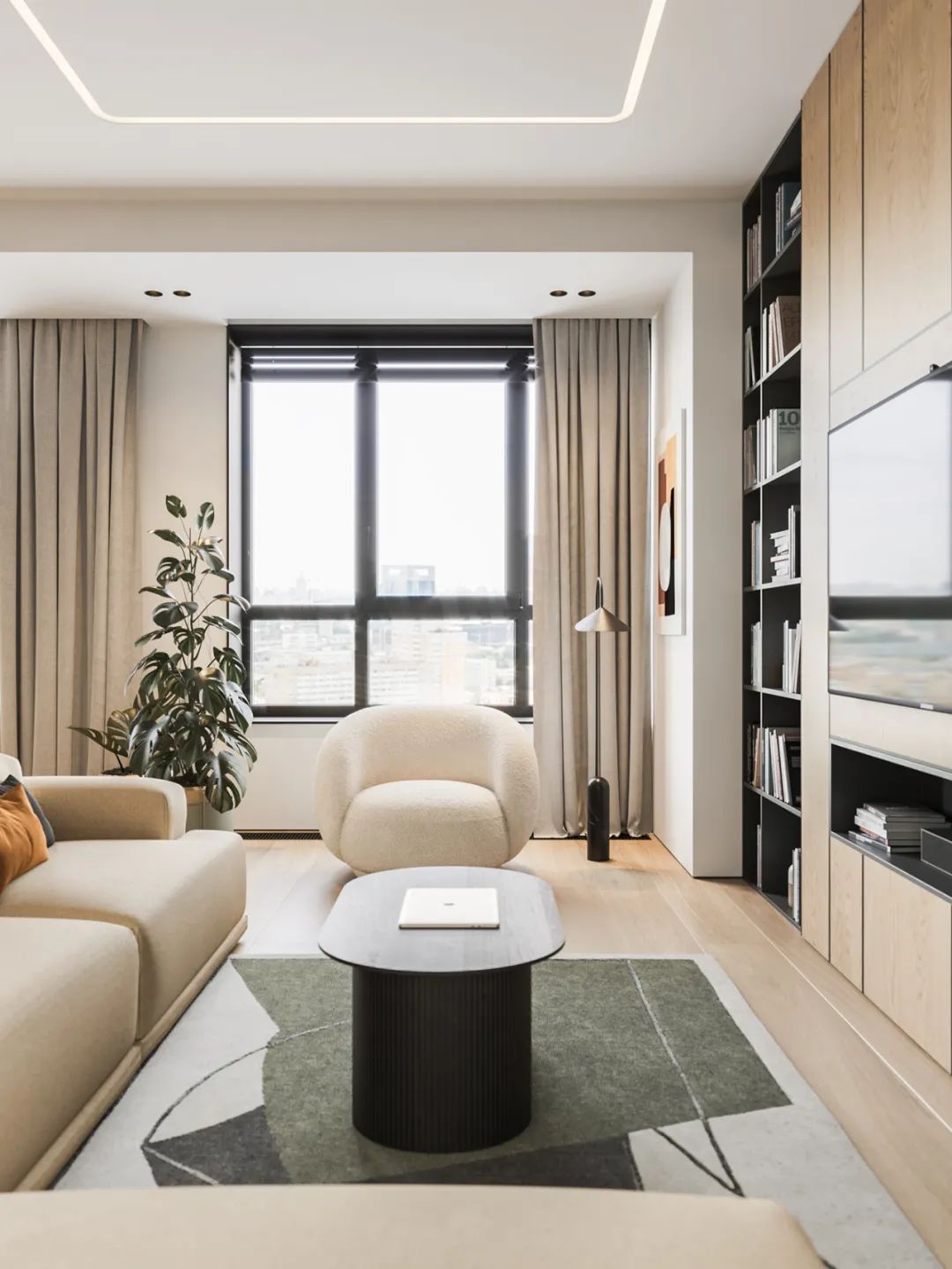 Sanhai Japoński Styl Wnętrz Pr – Interior Design Sketch recenzja i cena