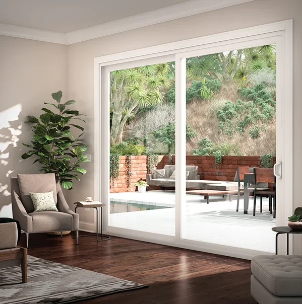Nowoczesna biała szklana drzwi – Interior Design Organic Modern recenzja i cena