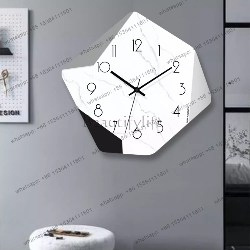 Kreatywny nordycki zegar ścien – Interior Design Organic Modern recenzja i cena