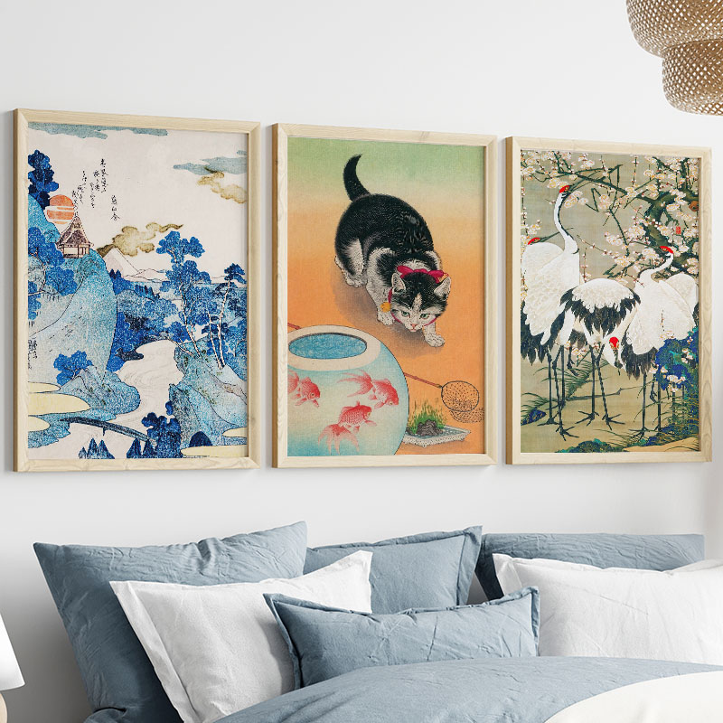 Japońskie obrazy na płótnie Ka – Interior Design Home Decor recenzja i cena