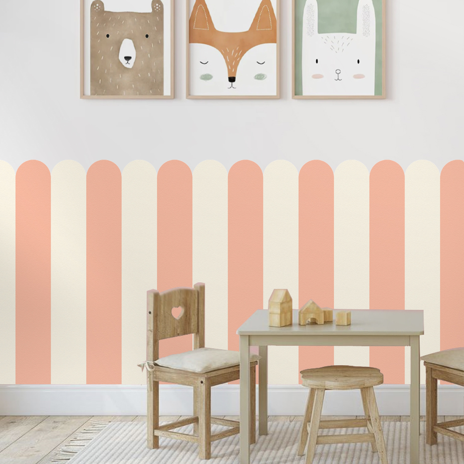 Wielokolorowa pionowa tapeta w – Interior Design Home Decor recenzja i cena